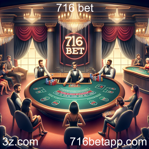 Experimente a Emoção do Cassino Ao Vivo no 716 Bet